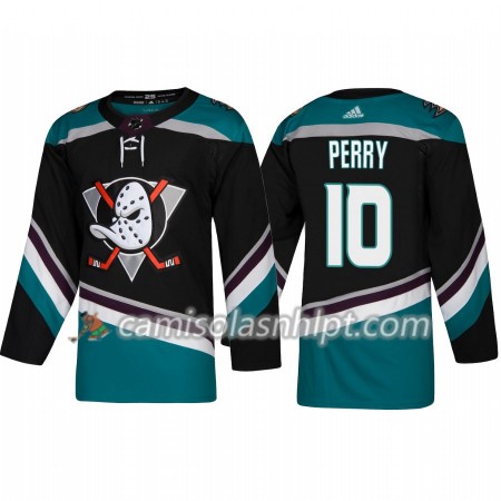Camisola Anaheim Ducks Corey Perry 10 Adidas 2018-2019 Alternate Authentic - Homem